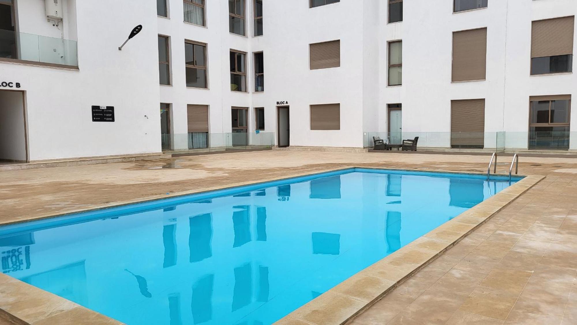 Agadir Bay - Founty - Piscine - Plage A 5Mn - Family Apartment Eksteriør billede