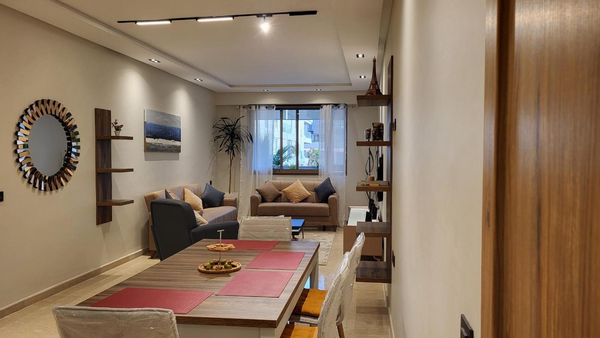 Agadir Bay - Founty - Piscine - Plage A 5Mn - Family Apartment Eksteriør billede